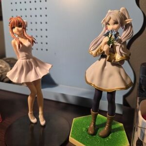 Frieren + Monika Bootleg Anime Figure Bundle